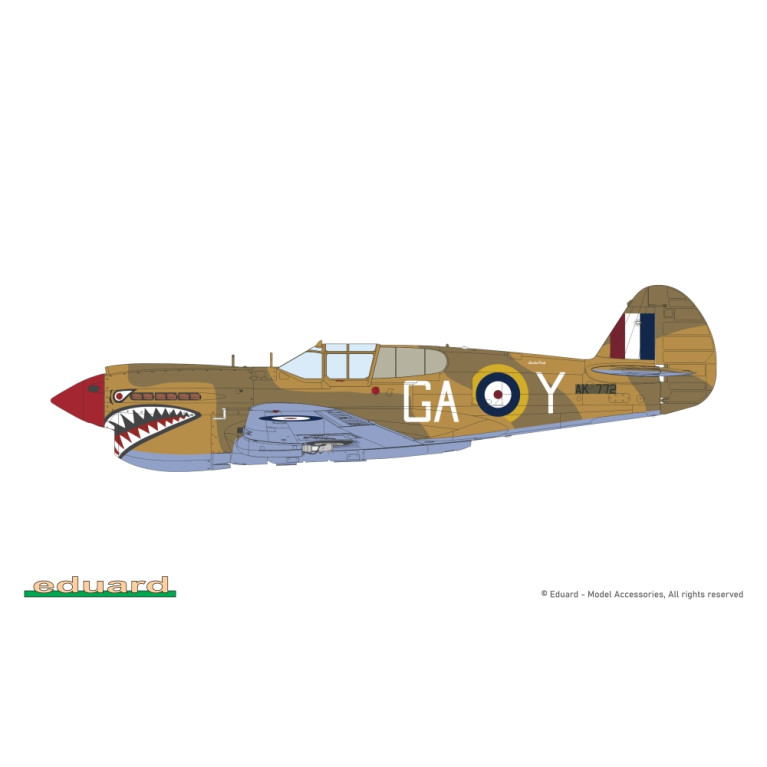 P-40E Warhawk - 6 versions - EDUARD 82241 - 1/48