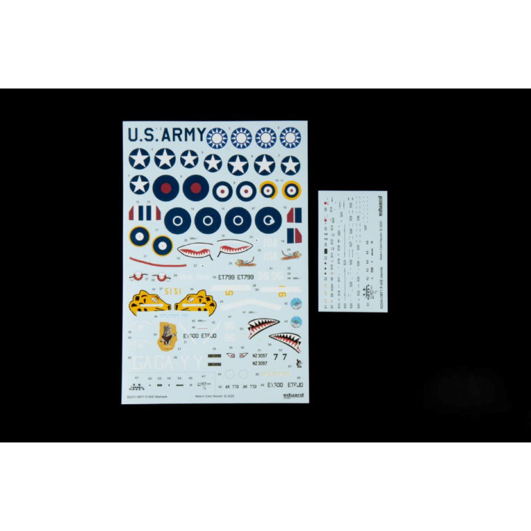 P-40E Warhawk - 6 versions - EDUARD 82241 - 1/48