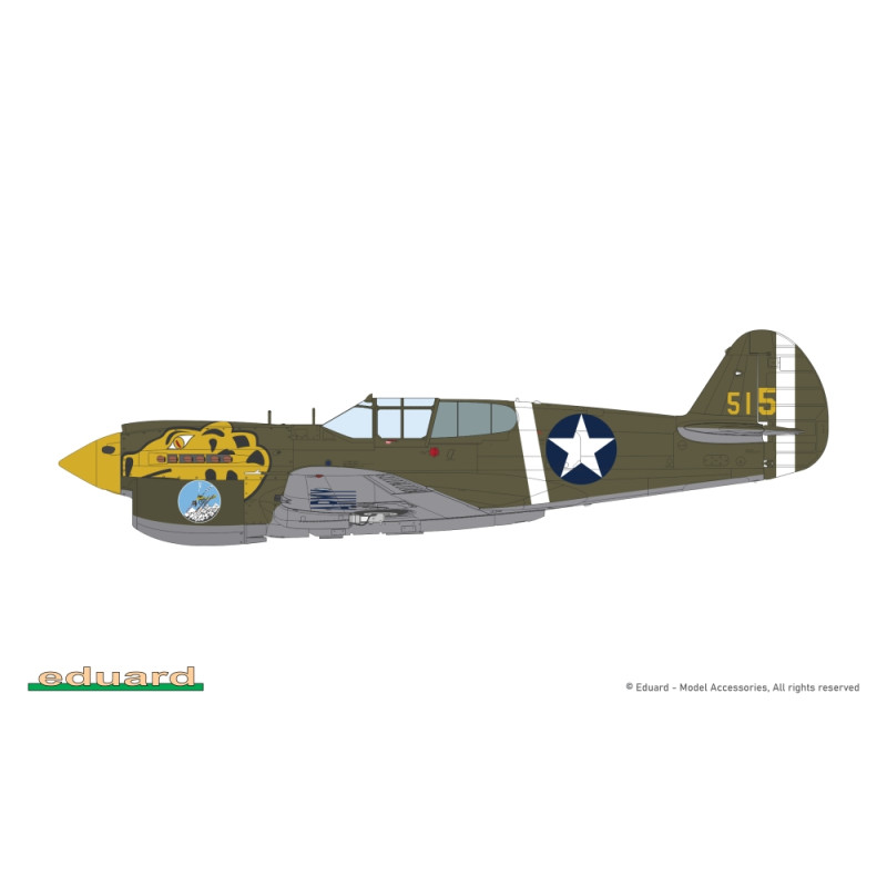 P-40E Warhawk - 6 versions - EDUARD 82241 - 1/48