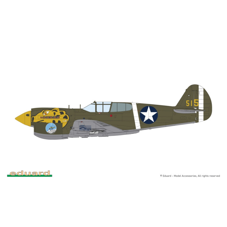 P-40E Warhawk - 6 versions - EDUARD 82241 - 1/48