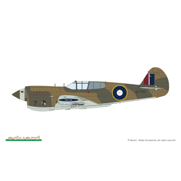 P-40E Warhawk - 6 versions - EDUARD 82241 - 1/48