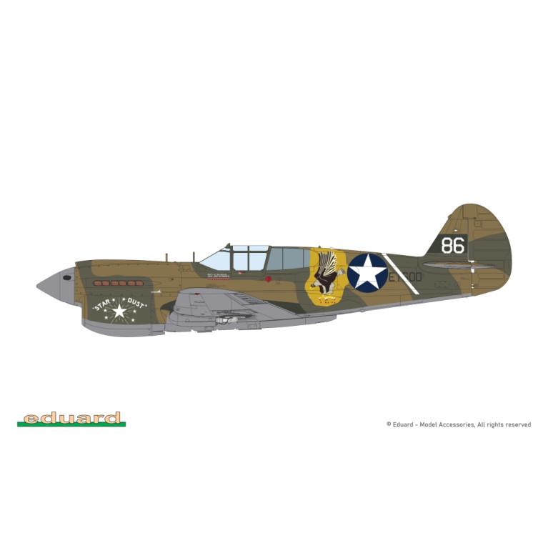 P-40E Warhawk - 6 versions - EDUARD 82241 - 1/48