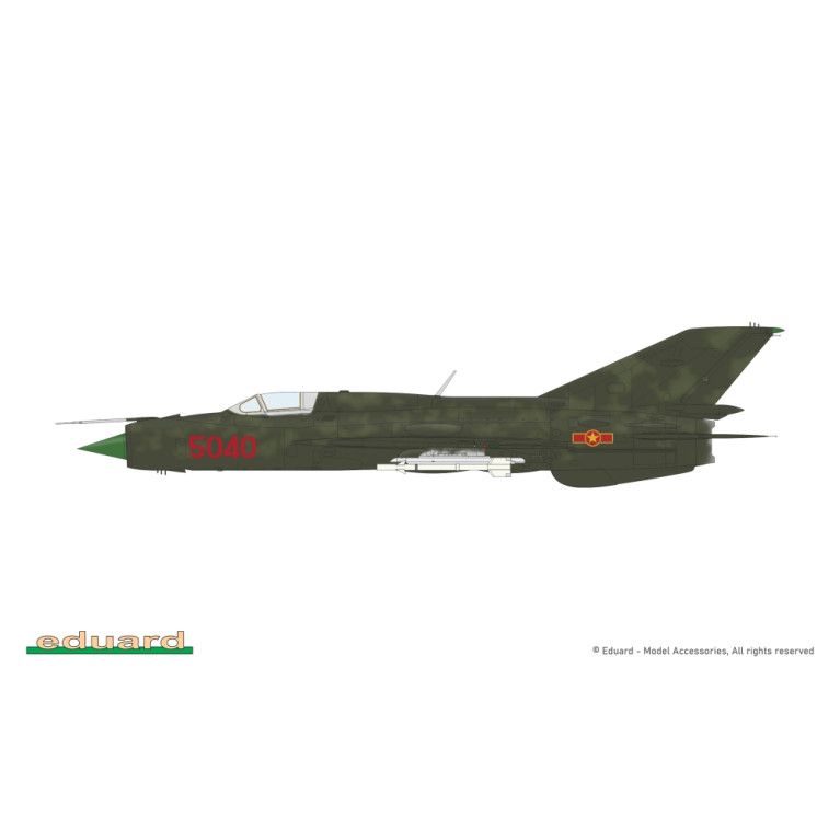 MiG-21 PFM - 4 versions - EDUARD 84202 - 1/48