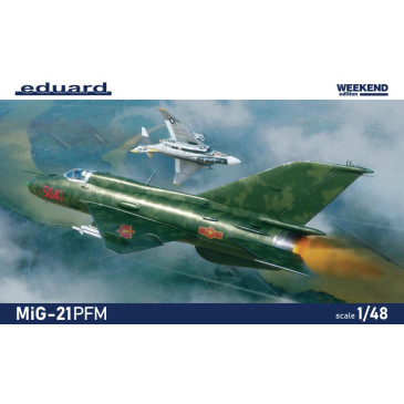 MiG-21 PFM - 4 versions - EDUARD 84202 - 1/48