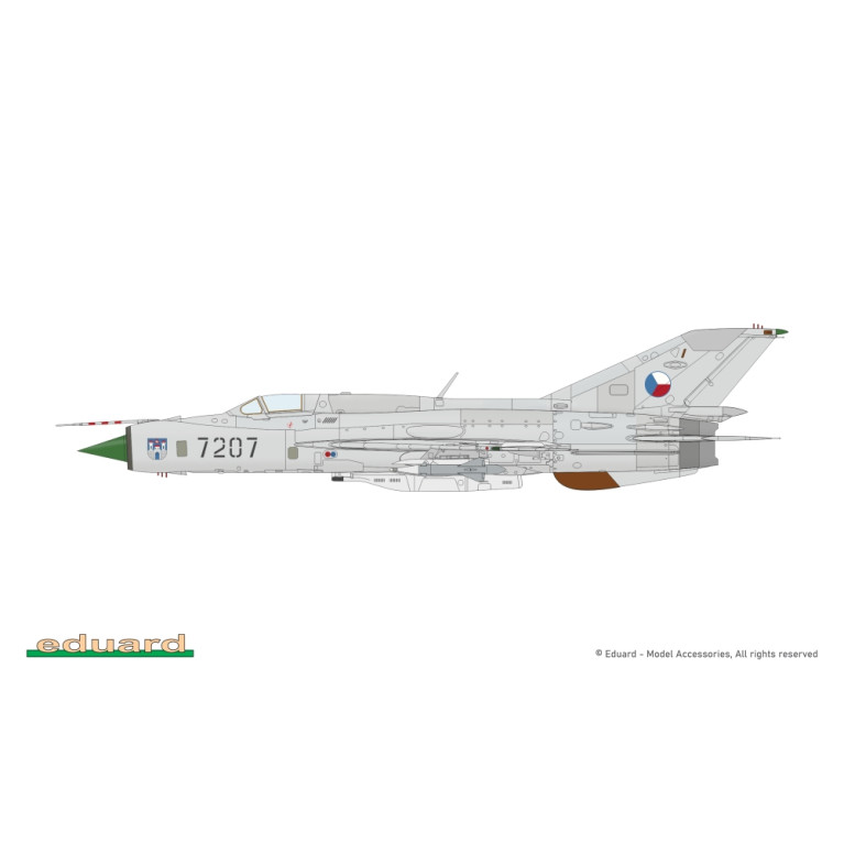 MiG-21 PFM - 4 versions - EDUARD 84202 - 1/48