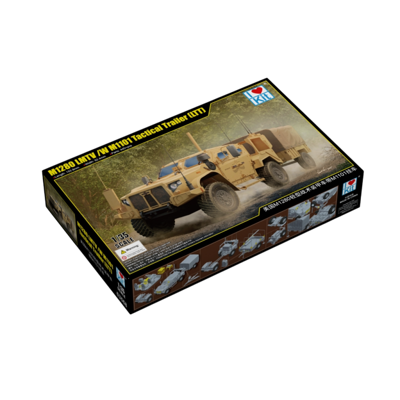 M1280 LMTV /W M1101 Remorque tactique - I LOVE Kit 63568 - 1/35