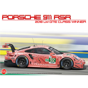 Porsche 911 RSR GTE 2018 LM GTE class winner - NUNU PN24040 - 1/24
