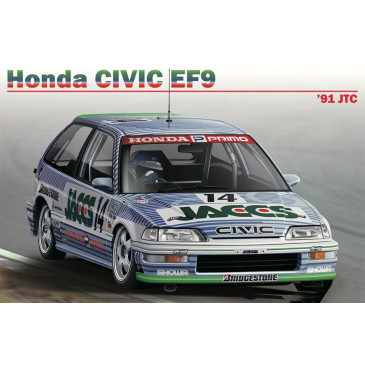 Honda CIVIC EF9 JTC 1991 - BEEMAX BX24030  - 1/24