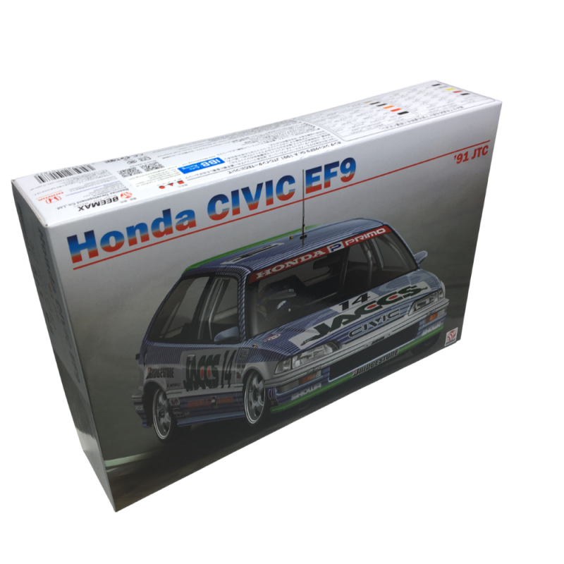 Honda CIVIC EF9 JTC 1991 - BEEMAX BX24030  - 1/24
