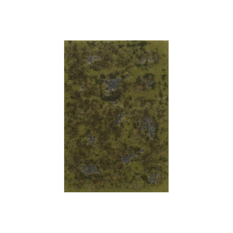 Tapis de fibres: Tourbière - BUSCH 1314 - HO 1/87