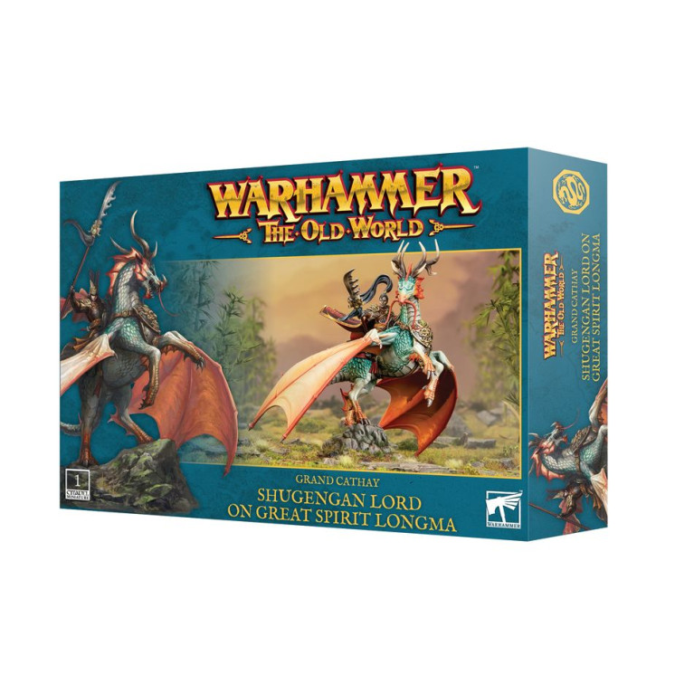 Warhammer The Old World - Grand Cathay: Seigneur Shugengan sur Grand Esprit Longma - WARHAMMER 06-207