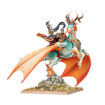 Warhammer The Old World - Grand Cathay: Seigneur Shugengan sur Grand Esprit Longma - WARHAMMER 06-207