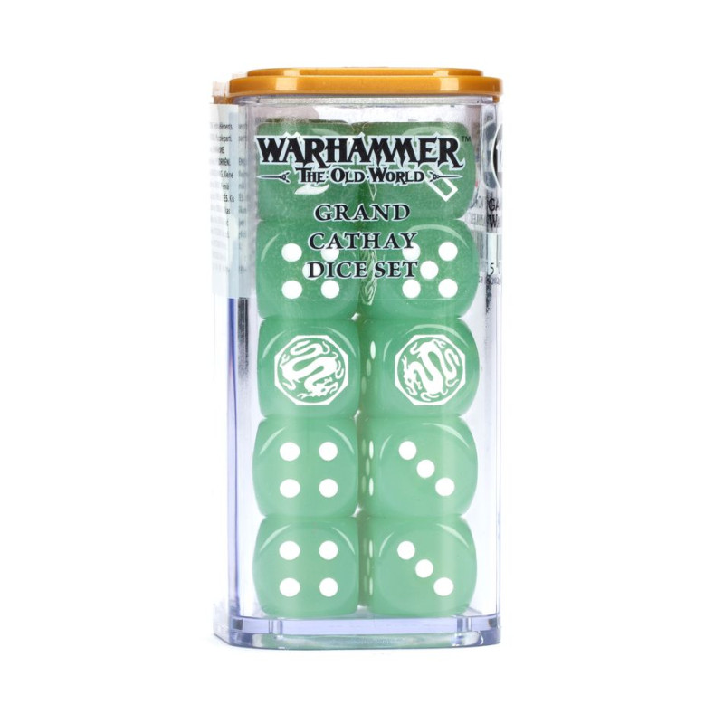 Warhammer The Old World - Grand Cathay, Set de dés  - WARHAMMER 06-202