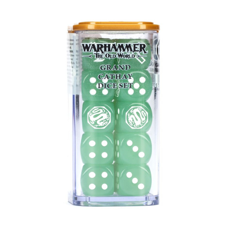 Warhammer The Old World - Grand Cathay, Set de dés  - WARHAMMER 06-202