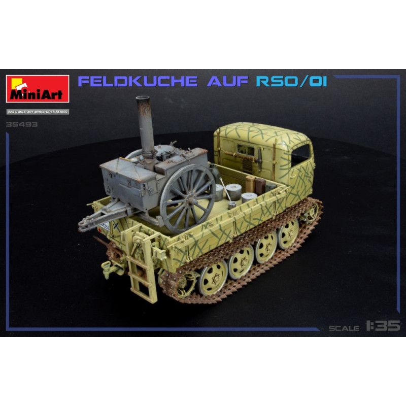 Feldküche Auf RSO/01, 4 versions - MiniArt 35493 - 1/35