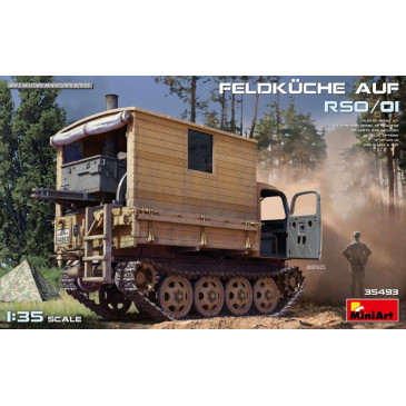 Feldküche Auf RSO/01, 4 versions - MiniArt 35493 - 1/35