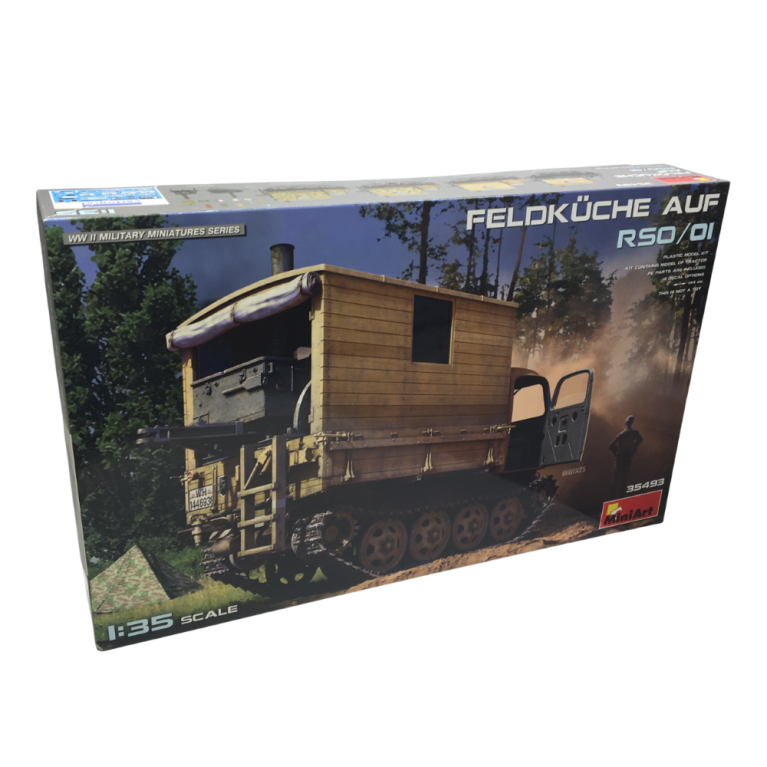 Feldküche Auf RSO/01, 4 versions - MiniArt 35493 - 1/35
