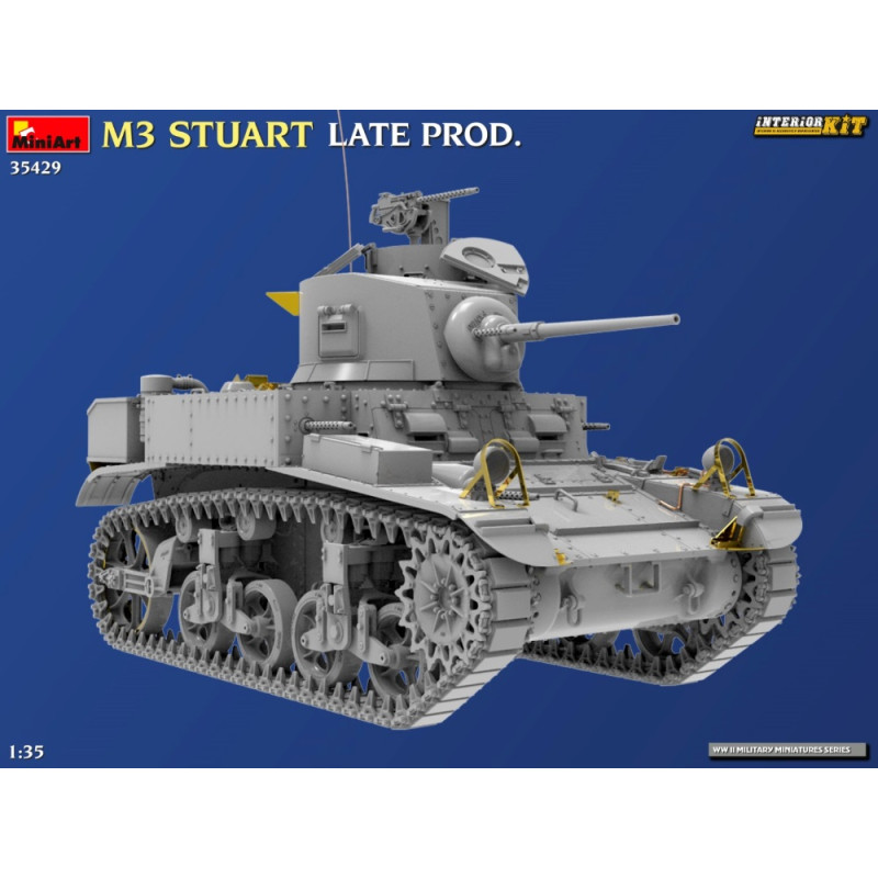 M3 Stuart Late prod 6 versions - MiniArt 35429 - 1/35