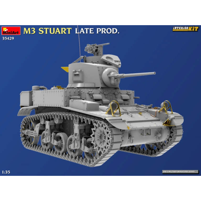 M3 Stuart Late prod 6 versions - MiniArt 35429 - 1/35