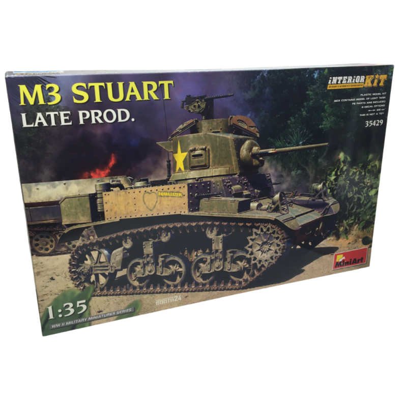 M3 Stuart Late prod 6 versions - MiniArt 35429 - 1/35