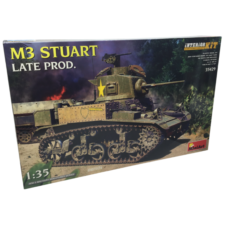 M3 Stuart Late prod 6 versions - MiniArt 35429 - 1/35