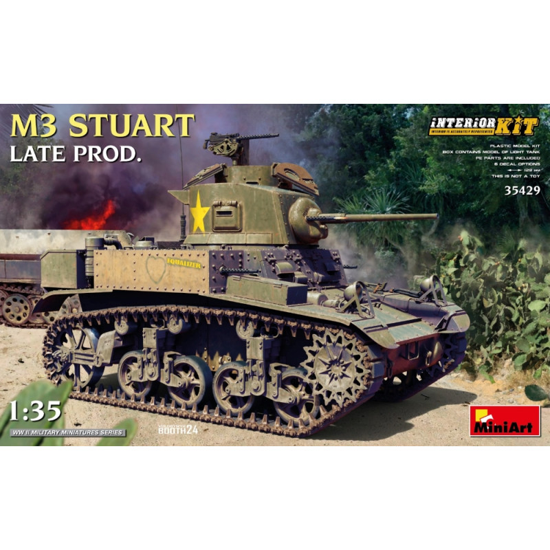 M3 Stuart Late prod 6 versions - MiniArt 35429 - 1/35