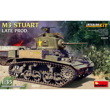 M3 Stuart Late prod 6 versions - MiniArt 35429 - 1/35