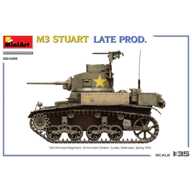 M3 Stuart Late prod 6 versions - MiniArt 35429 - 1/35