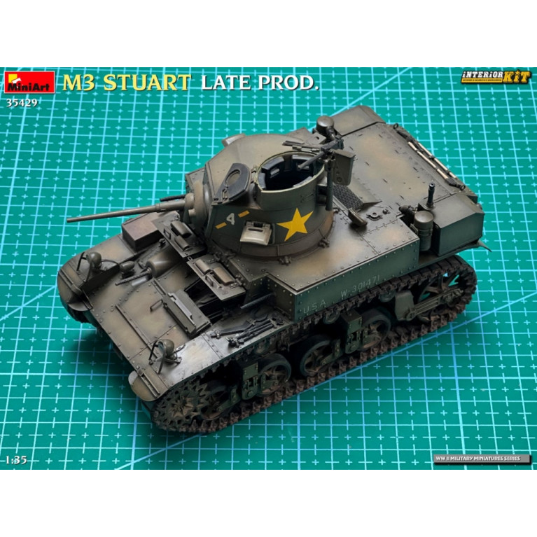 M3 Stuart Late prod 6 versions - MiniArt 35429 - 1/35