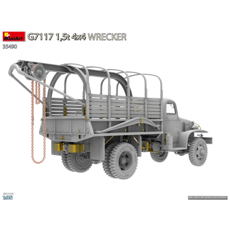 G7117 1.5T 4x4 WRECKER, 3 versions - MiniArt 35490 - 1/35
