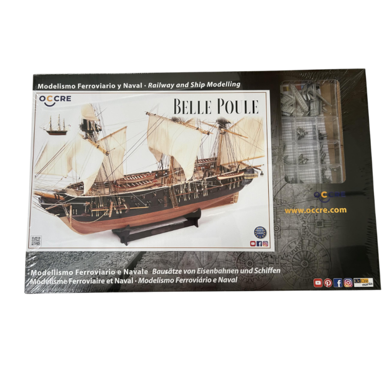 Frégate La Belle Poule, Bateau en Bois - OCCRE 15007 - 1/90