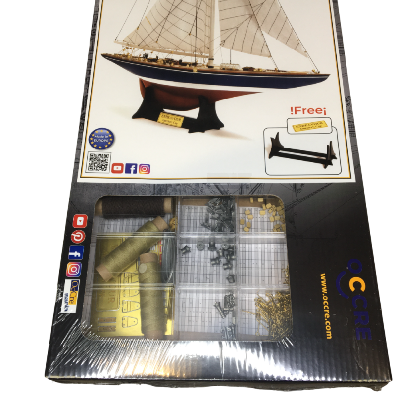 Yacht Endeavour, America's cup 1934 - Bateau en Bois - OCCRE 12013 - 1/75