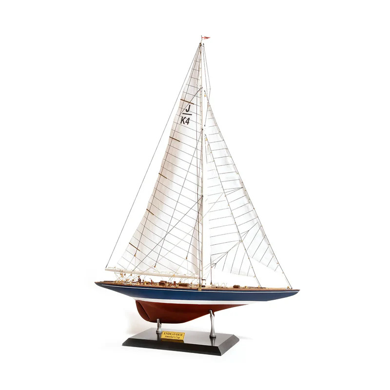 Socle complet maquette Yach Endeavour America's cup 1934 - OCCRE 19169