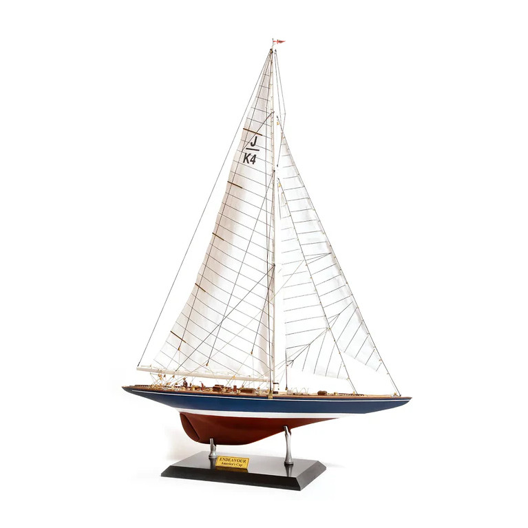 Socle complet maquette Yach Endeavour America's cup 1934 - OCCRE 19169
