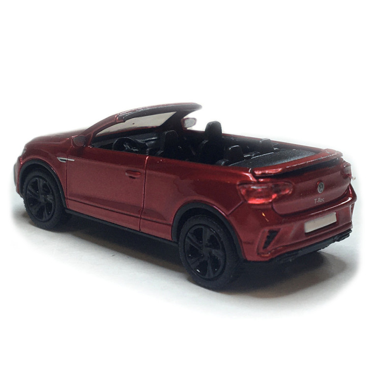 VW T-Roc cabriolet phase 2 ouvert, rouge métallisé, 2022 - PCX870601 - HO 1/87