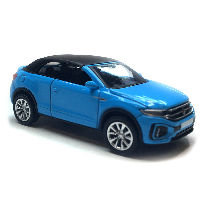 VW T-Roc cabriolet phase 2 fermé, bleu clair, 2022 - PCX8706000 - HO 1/87