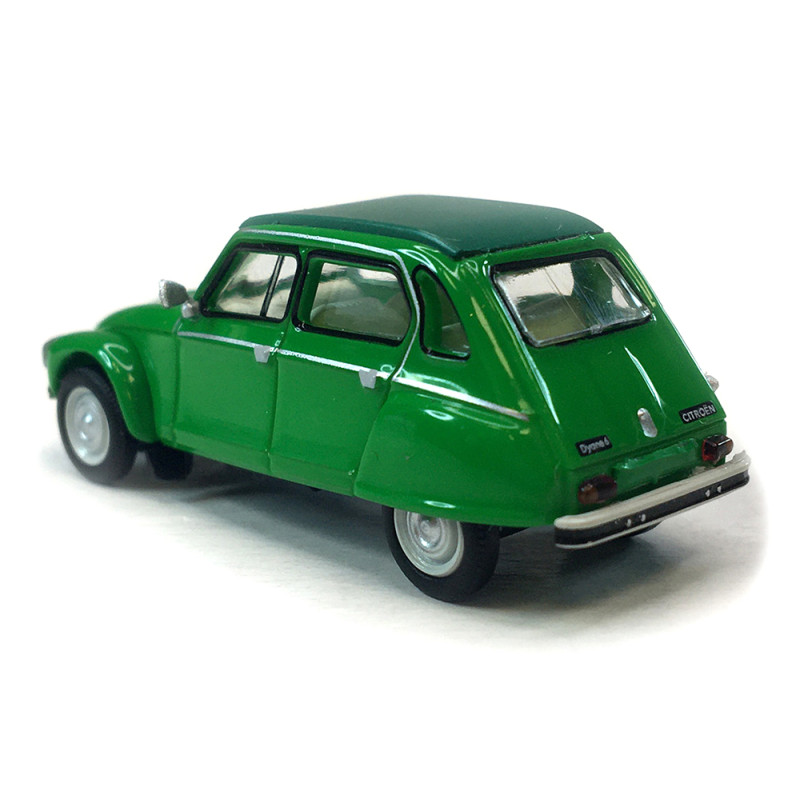 Citroën Dyane 6 capote fermée, vert bambou, 1973 - SAI 7616 - HO 1/87