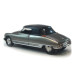 Citroën DS 19 cabriolet capote fermé, gris nacré, 1963 - SAI 7811 - HO 1/87