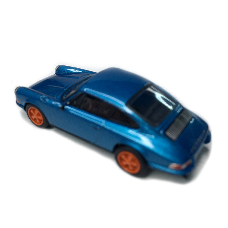 Porsche 911 Bleu léger métallisé "restomod", 1964 - BREKINA 16237