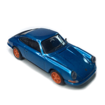 Porsche 911 Bleu léger métallisé "restomod", 1964 - BREKINA 16237