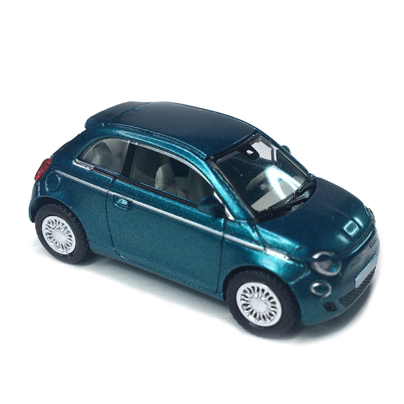 FIAT 500e Vert océan metallisé, 2020 - PCX870563 - HO 1/87