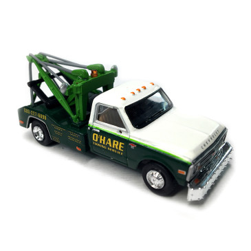 CHEVROLET C30 dépanneuse "O'Hare", vert/blanc, 1968 - BREKINA 19666 - HO 1/87