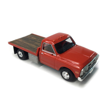GMC Sierra Grande platform, rouge, 1968 - BREKINA 19670 - HO 1/87