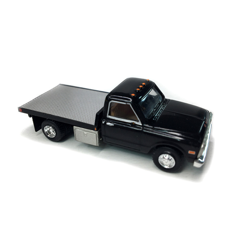 GMC Sierra Grande platform, noir, 1968 - BREKINA 19669 - HO 1/87