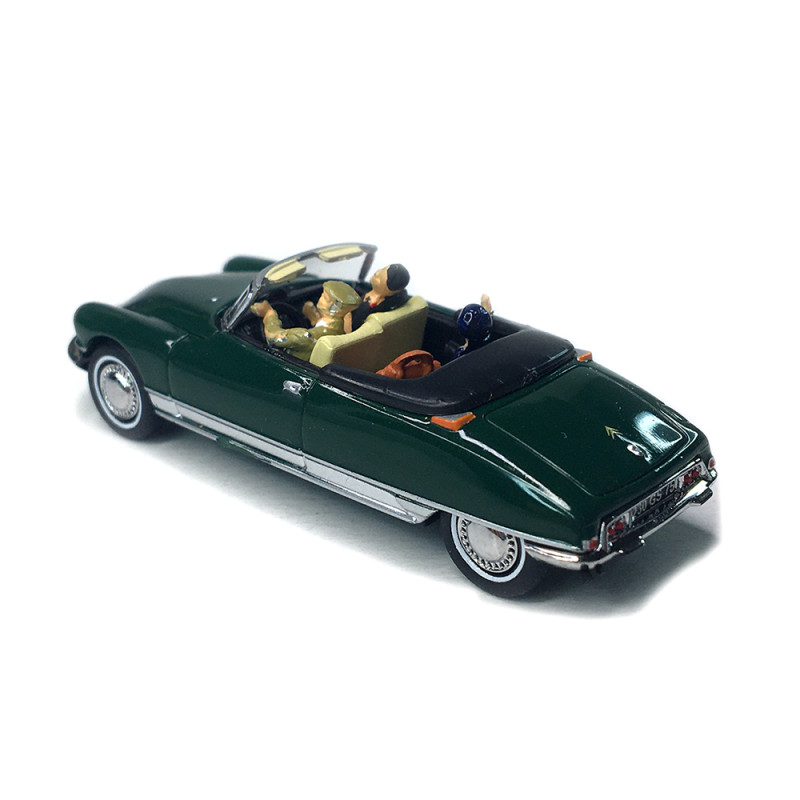 CITROËN DS 19 cabriolet vert forêt - SAI 1619 - HO 1/87