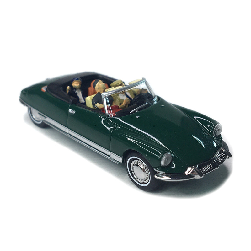 CITROËN DS 19 cabriolet vert forêt - SAI 1619 - HO 1/87