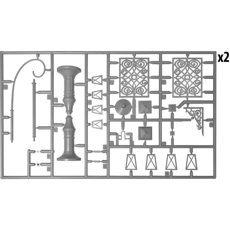 Accessoires pour bâtiments - MINIART 35585 - 1/35