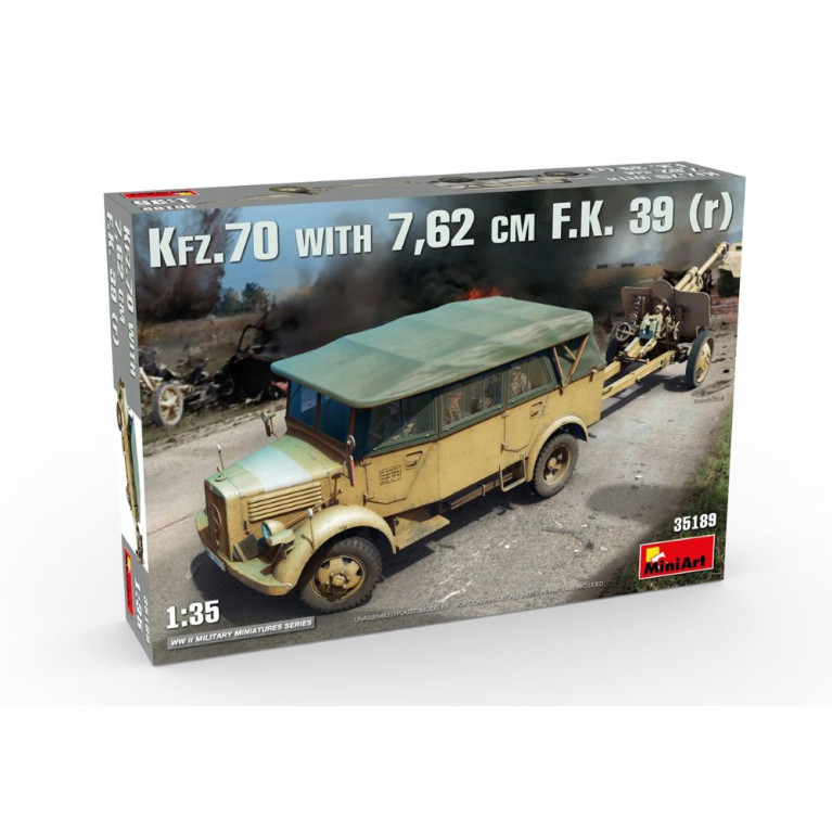 Kfz. 70 et 7.62 cm FK 39 (r) - MiniArt 35189 - 1/35