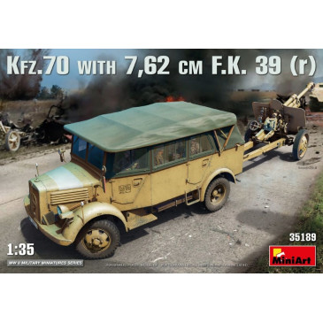 Kfz. 70 et 7.62 cm FK 39 (r) - MiniArt 35189 - 1/35