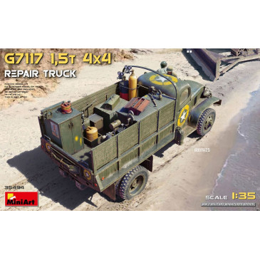 Camion de réparation 4x4 1,5 t G7117, 4 versions - MiniArt 35494 - 1/35